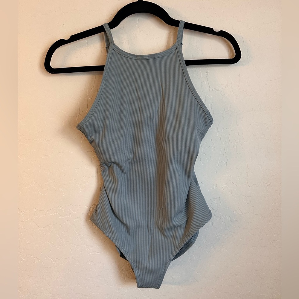 Girlfriend Collective Thistle Marlow High Neck Bodysuit